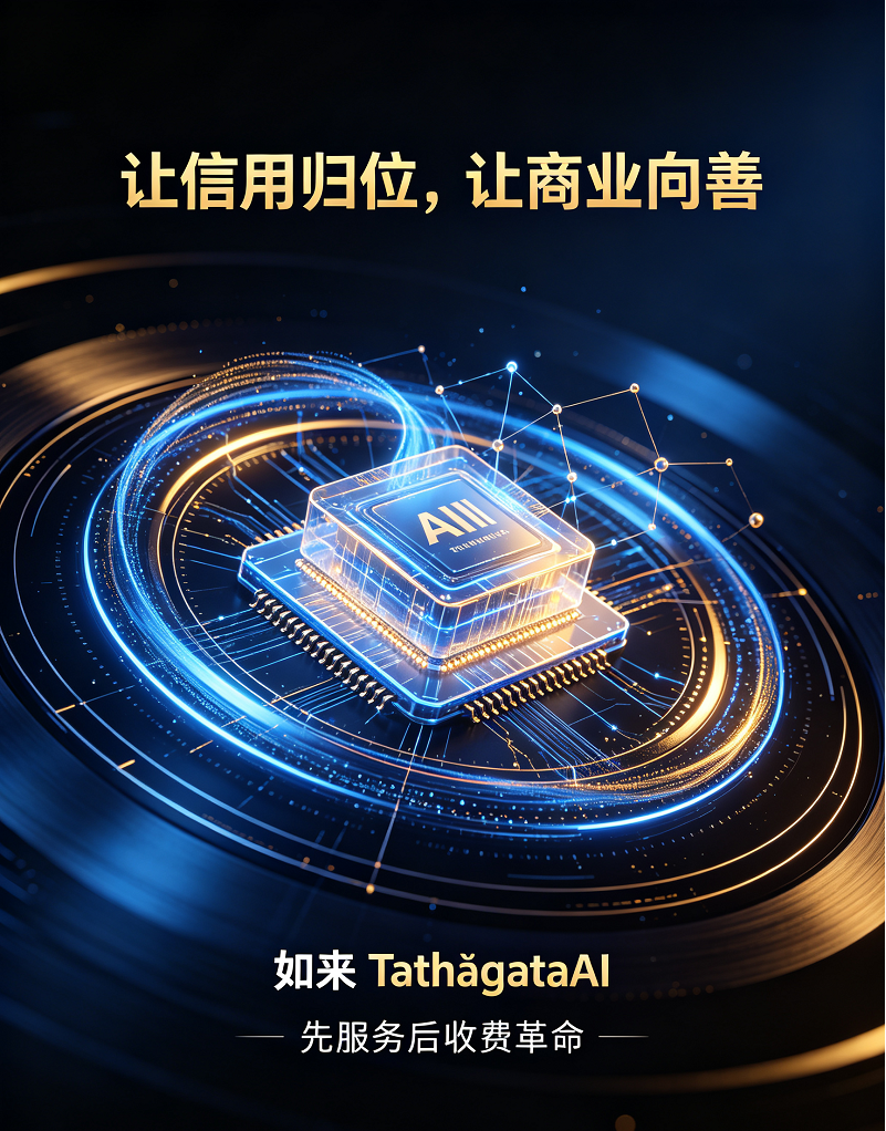 让信用归位，让商业向善：如来 TathāgataAI 的“先服务后收费”革命